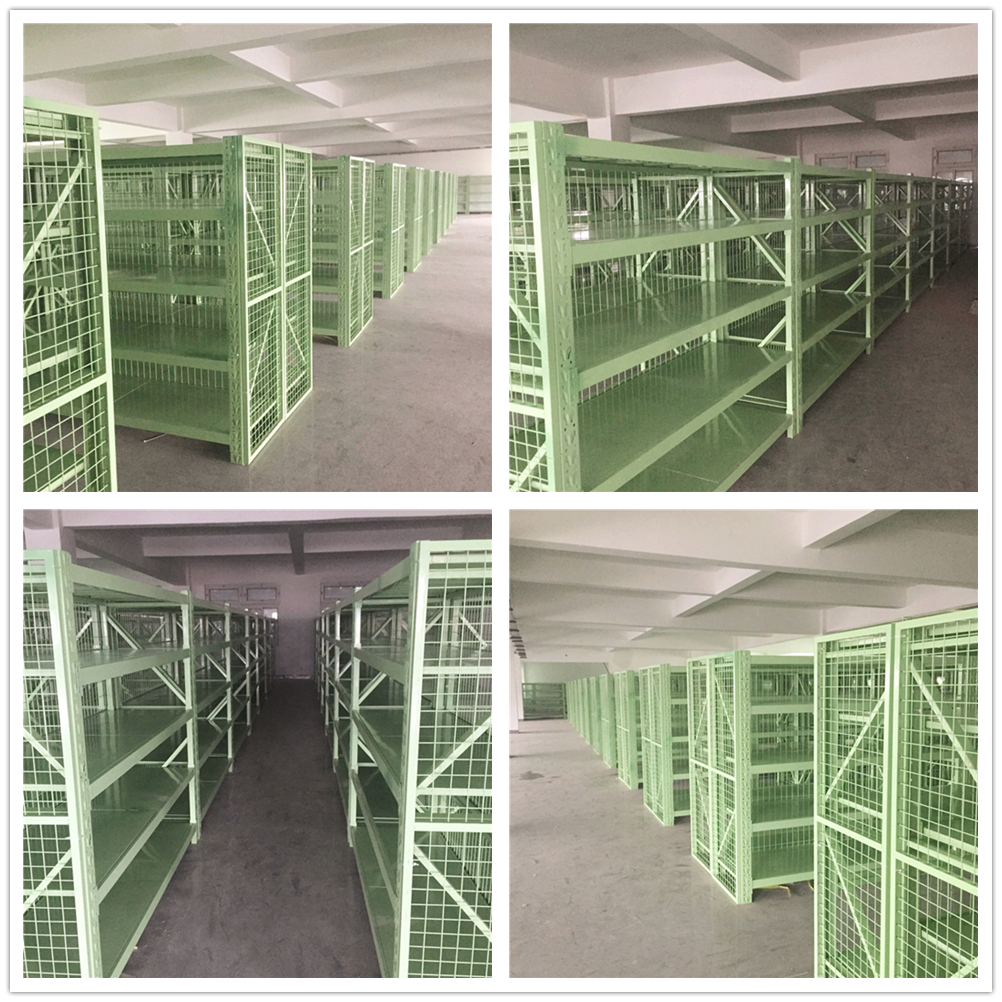 模具零配件仓库中重型货架安装案例