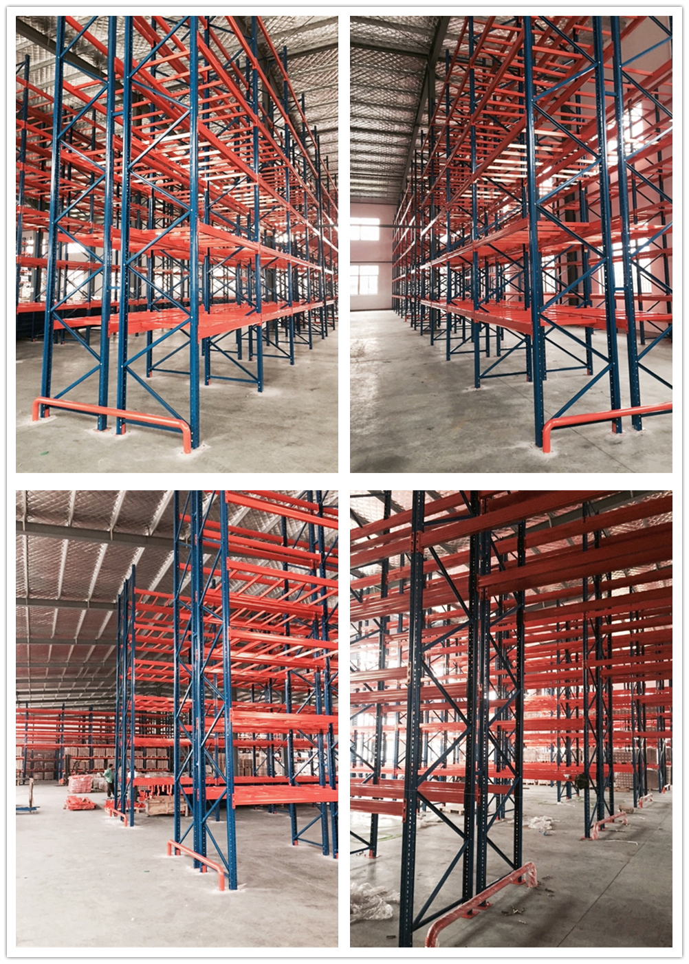 重型横梁式货架(铺承载梁)安装案例